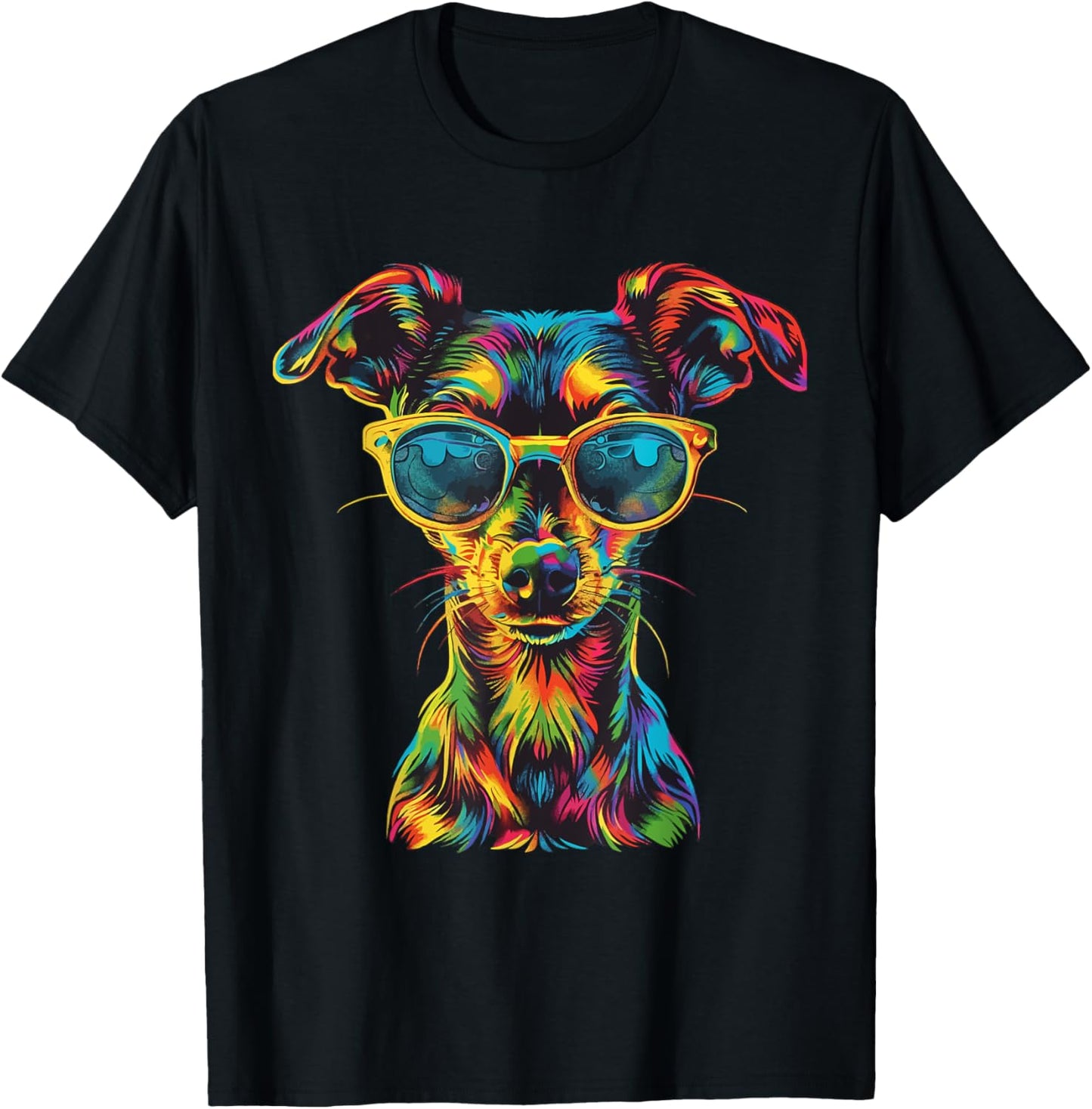 Chiweenie Lovers Design Pop Art Funny Chiweenie Dog T-Shirt