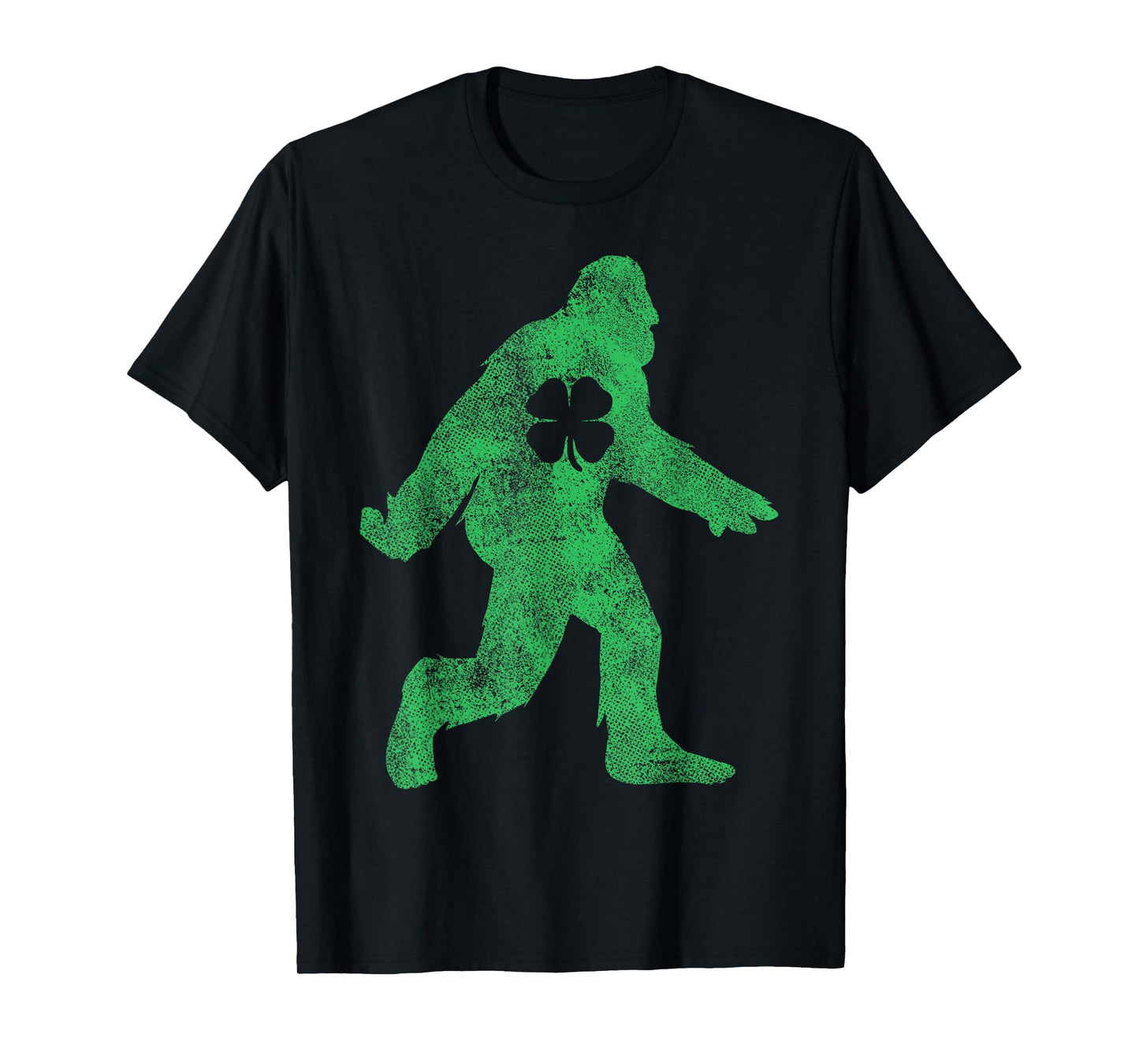 St Patricks Day Bigfoot Irish Sasqautch Saint Paddy's Gift T-Shirt