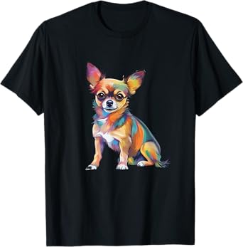 Chihuahua Dog T-Shirt, Small, Black