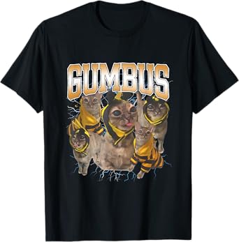 Funny Cat Gumbus Cat Lovers Trendy Cute Animal For Women T-Shirt