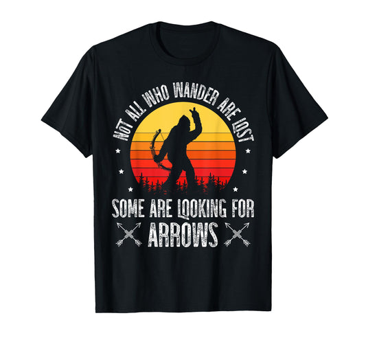 Not all Who Wander are Lost Some are Looking For Arrows T-Shirt