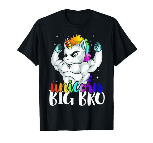 Unicorn Big Bro Brothercorn of Unicorn Sister Girl Boys Gift T-Shirt