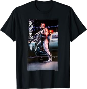 RoboCop Cruiser Photograph Logo Poster T-Shirt