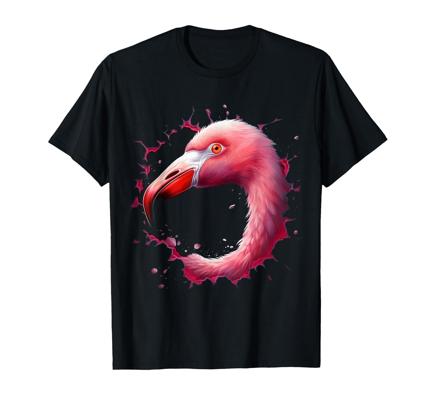 Flamingo Art - Bird Animal Artwork Flamingo T-Shirt