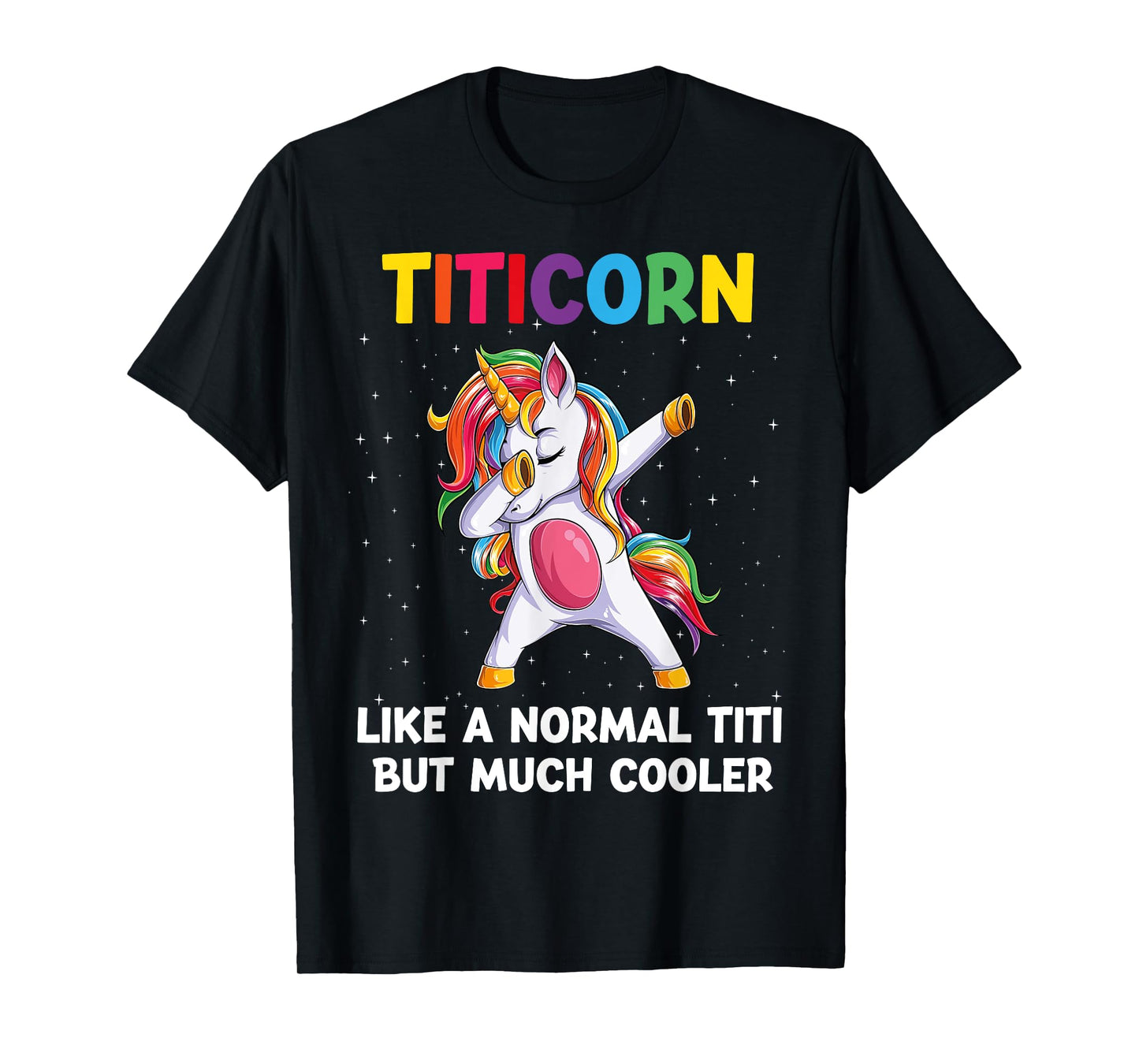 TitiCorn Titi Unicorn Birthday Family Matching Bday Party T-Shirt