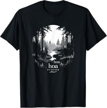 Hoa Hoa Hoa Hoa Hoa Season Autumn Fall Forest Trendy Graphic T-Shirt