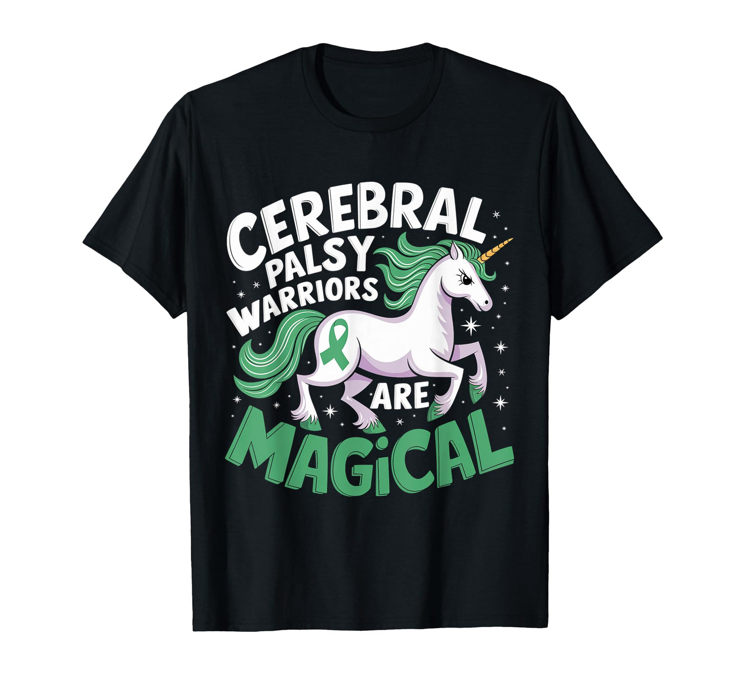 Cerebral Palsy Warriors Are Magical Cerebral Palsy CP Month T-Shirt