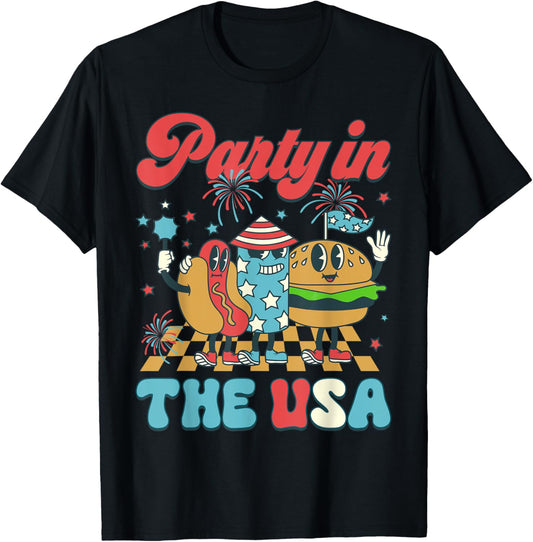 Party In The USA 4th Of July America Independence Men Women T-Shirt