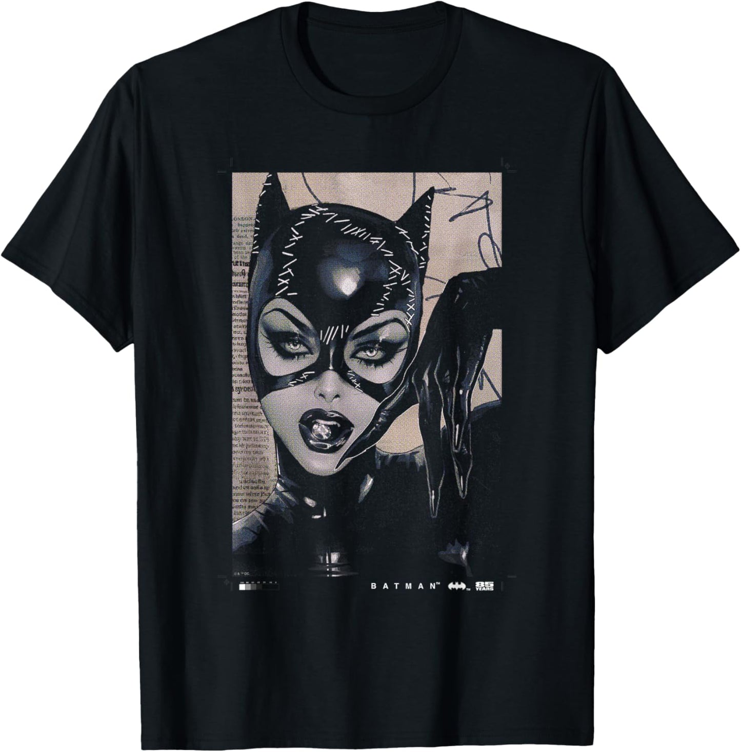 Batman Catwoman 85th Anniversary Comic Cover T-Shirt