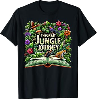 Jungle Journey VBS 2024 Vacation Bible School Summer Camp T-Shirt for Men Women Girls Kids