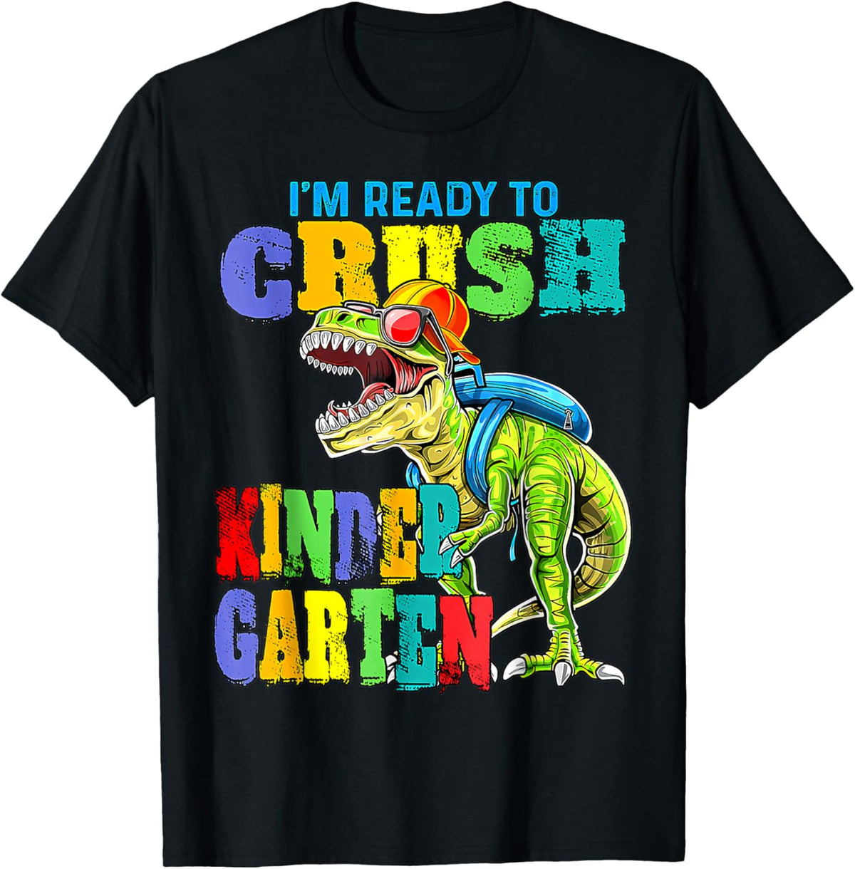 I'm Ready To Crush Kindergarten Dinosaur Back To School Kids T-Shirt