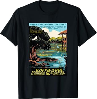 Everglade National Park Vintage Poster T-Shirt