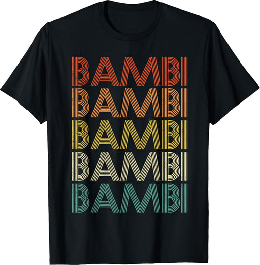 Bambi Retro Vintage T-Shirt