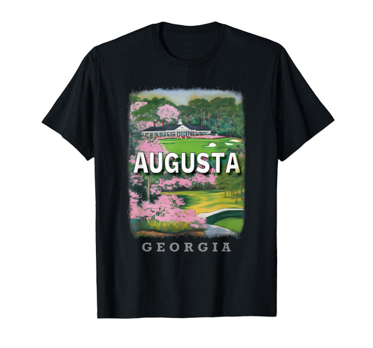 Augusta Georgia GA Golfing Paradise SD843 T-Shirt