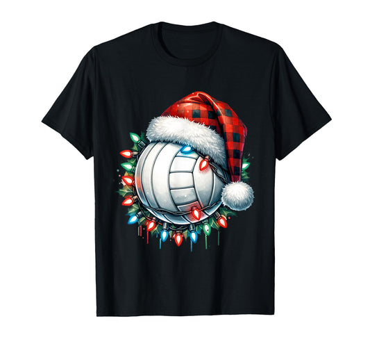 Christmas Volleyball Xmas Volleyball Player T-Shirt