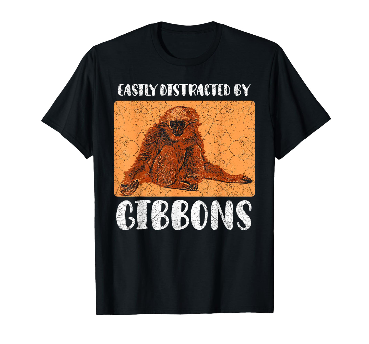 Gibbon Ape Monkey Funny T-Shirt