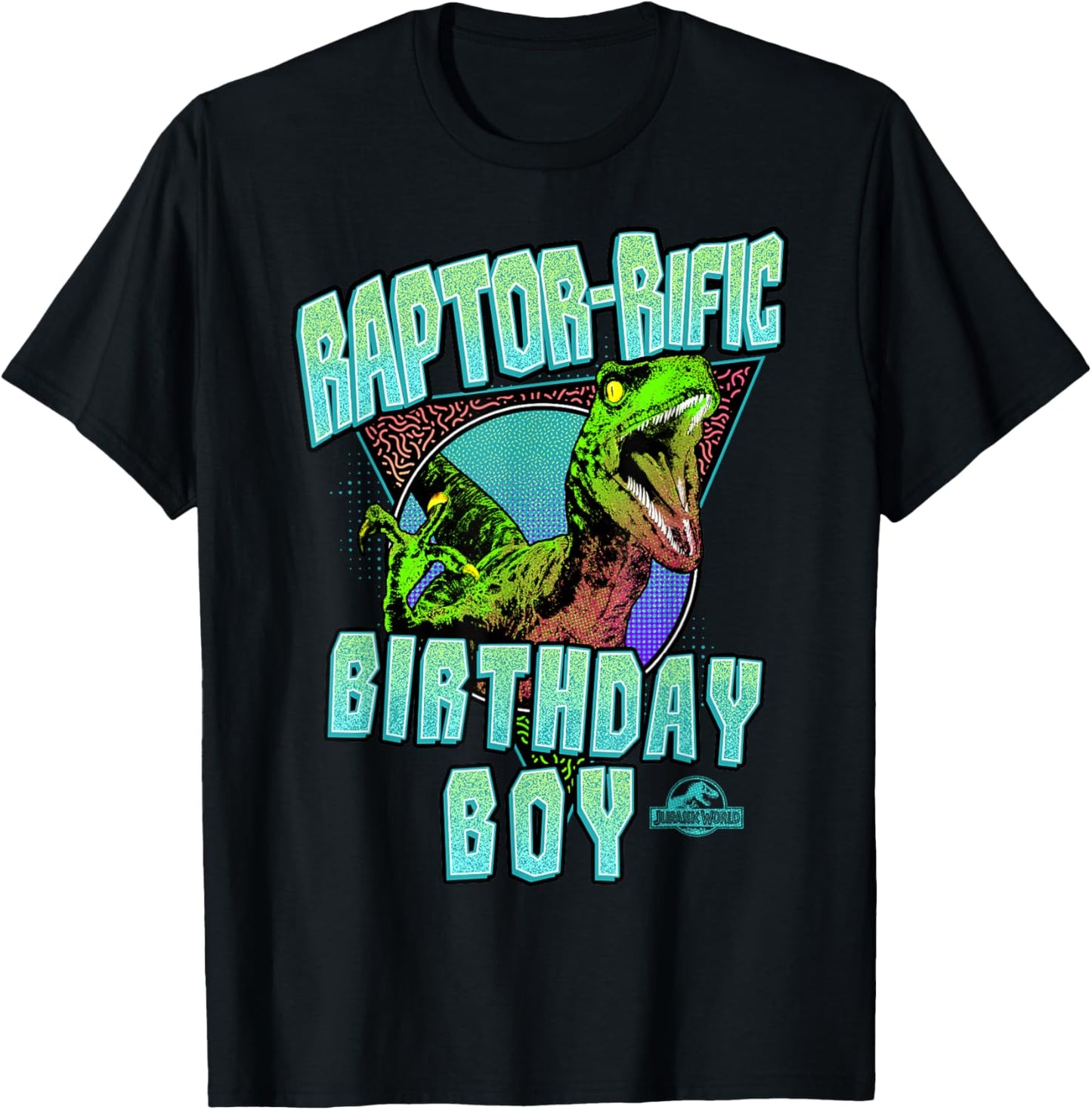 Jurassic World Raptor-rific Birthday Boy T-Shirt