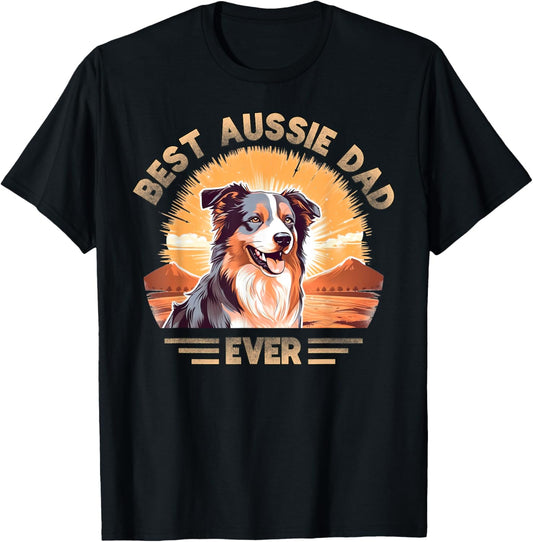Aussie DAD Australian Shepherd T-Shirt
