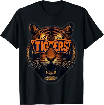 Graphic Retro Tigers Name Throwback Gifts For Men Women Kids T-Shirt