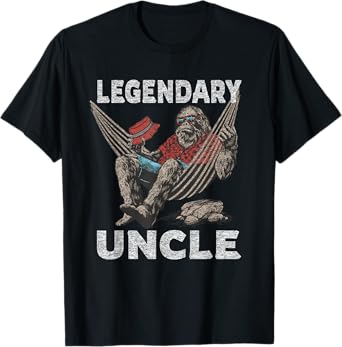 Cartba Uncle Co. Funny Uncle Legendary Saying T-Shirt