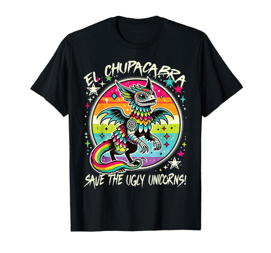 El Chupacabra Cryptid Kids T-Shirt