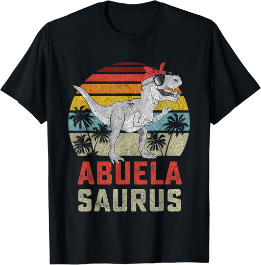 Abuelasaurus T Rex Dinosaur Abuela Saurus Family Matching T-Shirt