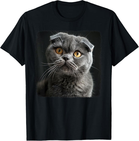 Scottish Fold Cats Kitten Scottish Fold Cat T-Shirt