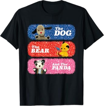 Sooty Sweep & Soo The Dog The Bear & The Panda T-Shirt