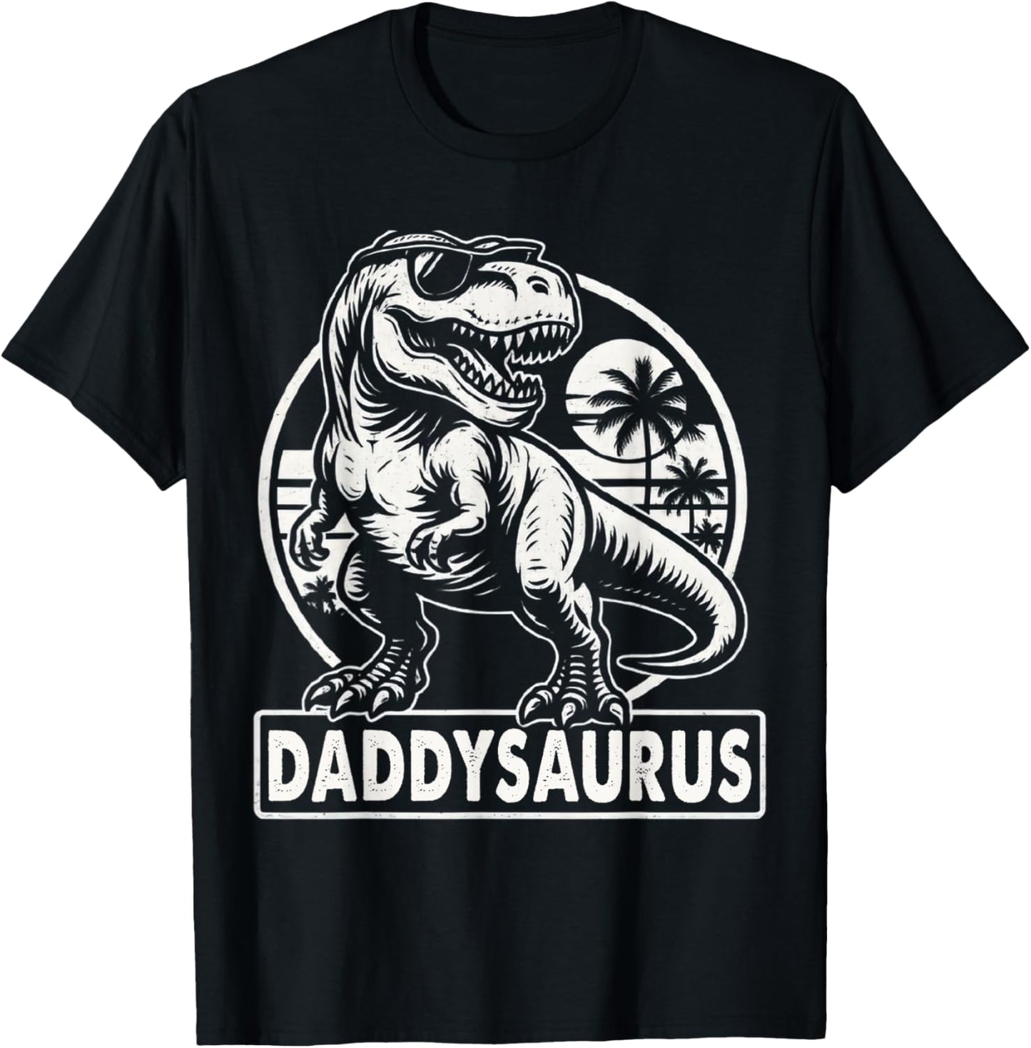 Daddysaurus T Rex Dinosaur DaddySaurus Shirt Family Matching T-Shirt