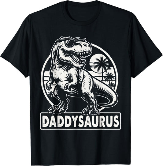 Daddysaurus T Rex Dinosaur DaddySaurus Shirt Family Matching T-Shirt