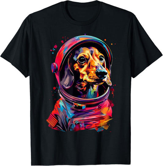 Dachshund Astronaut T-Shirt