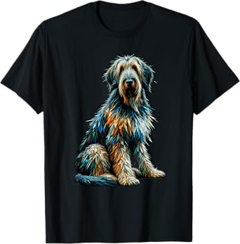 Polygon Art Otterhound Otter Dog T-Shirt