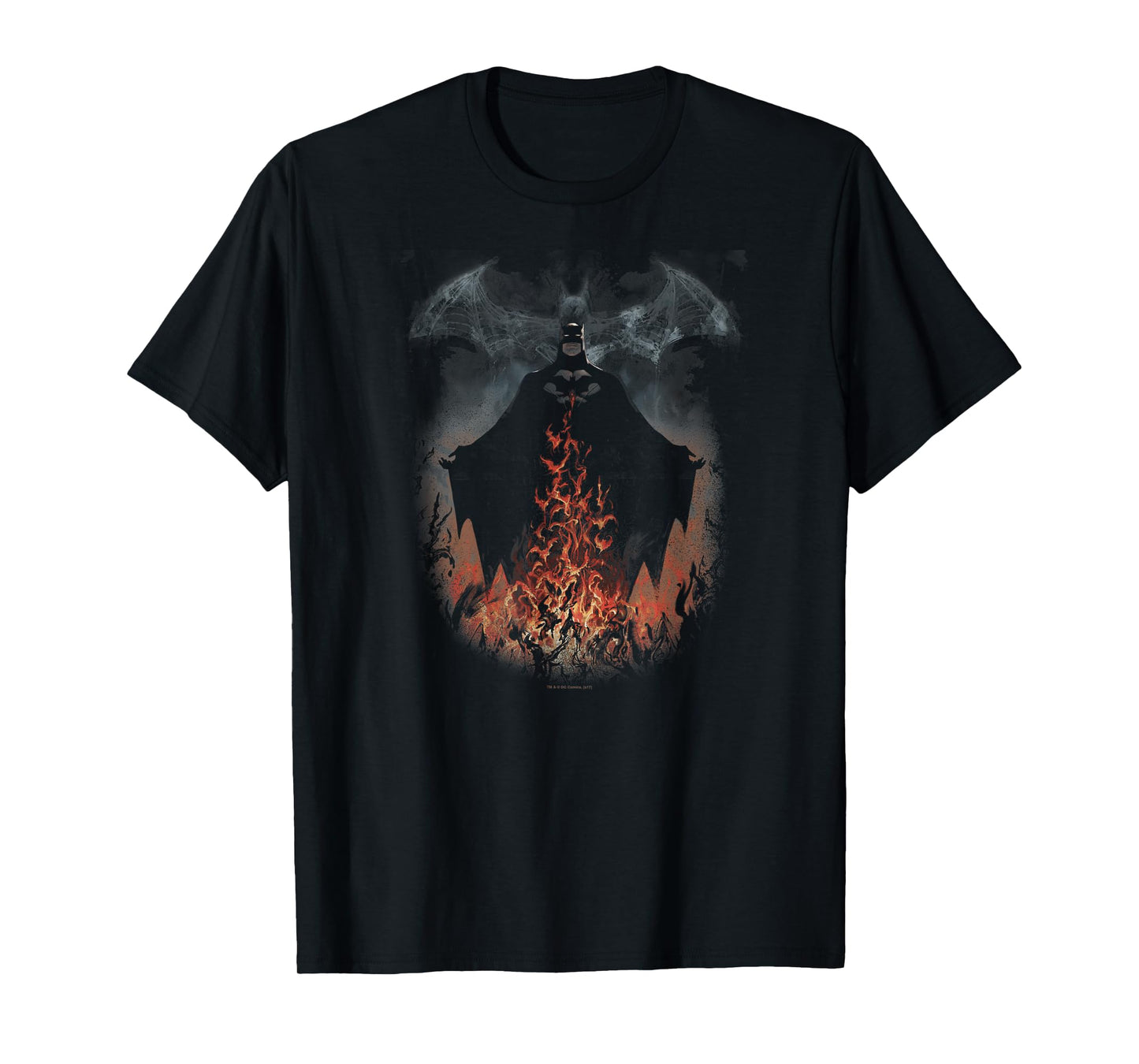 Batman Smoke & Fire T-Shirt
