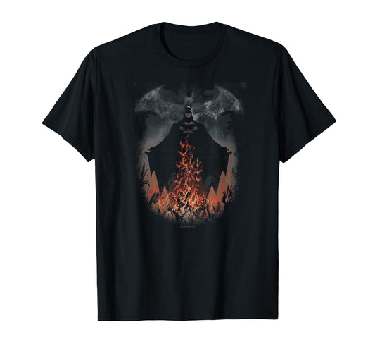 Batman Smoke & Fire T-Shirt