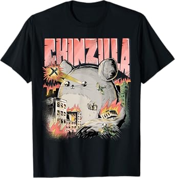 Funny Chinzilla Funny Chinchilla for Chinchilla Holder T-Shirt