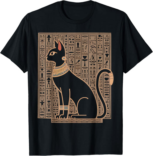 Egyptian Cat God Bastet Ancient Egypt Mythology T-Shirt