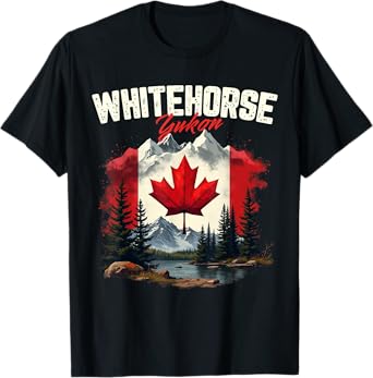Whitehorse Yukon Canada Vacation Travel Souvenir T-Shirt