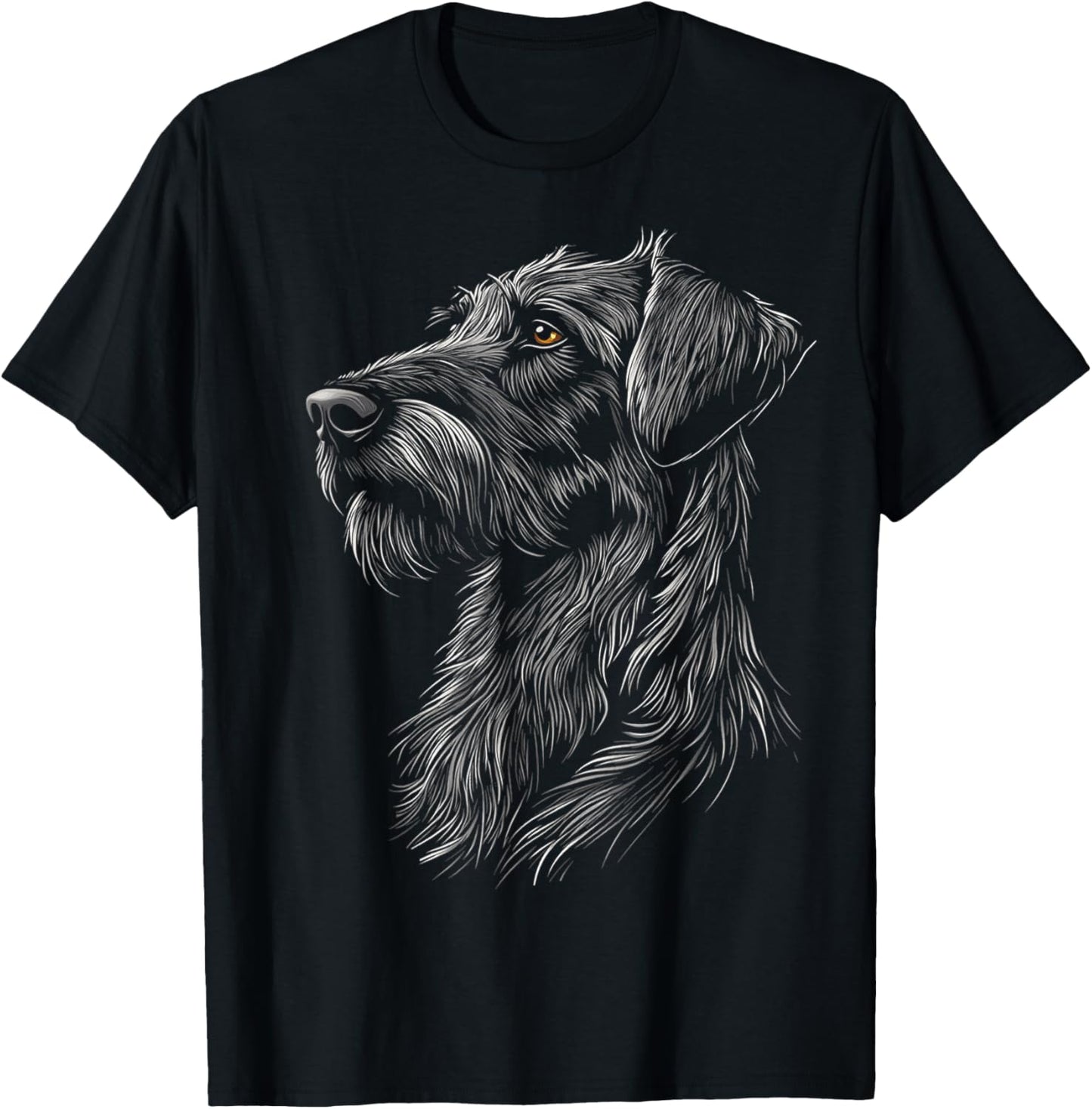 Irish Wolfhound Dog Graphic Pet Illustration Irish Wolfhound T-Shirt