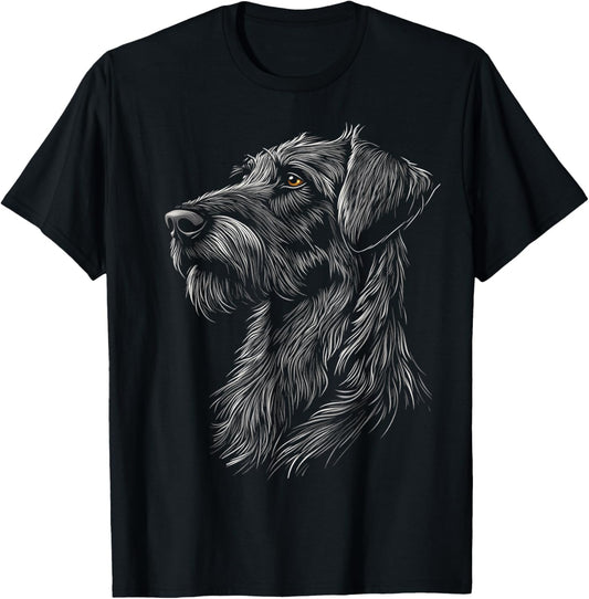 Irish Wolfhound Dog Graphic Pet Illustration Irish Wolfhound T-Shirt