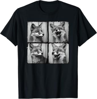 Funny Animal Fox Face Smiling Love True Foxes Pet Fox T-Shirt
