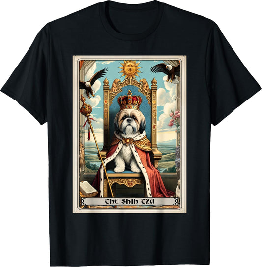 A Shih Tzu Tarot Card Dog T-Shirt