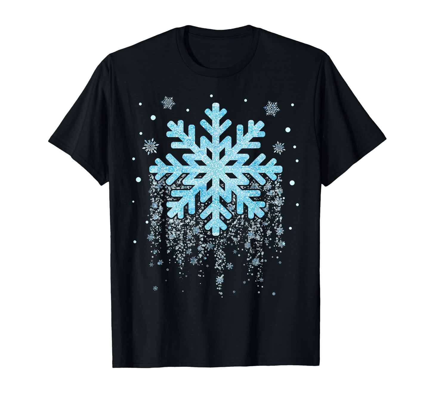 Snowflake Costume Winter Christmas Matching Mens Womens Kids T-Shirt