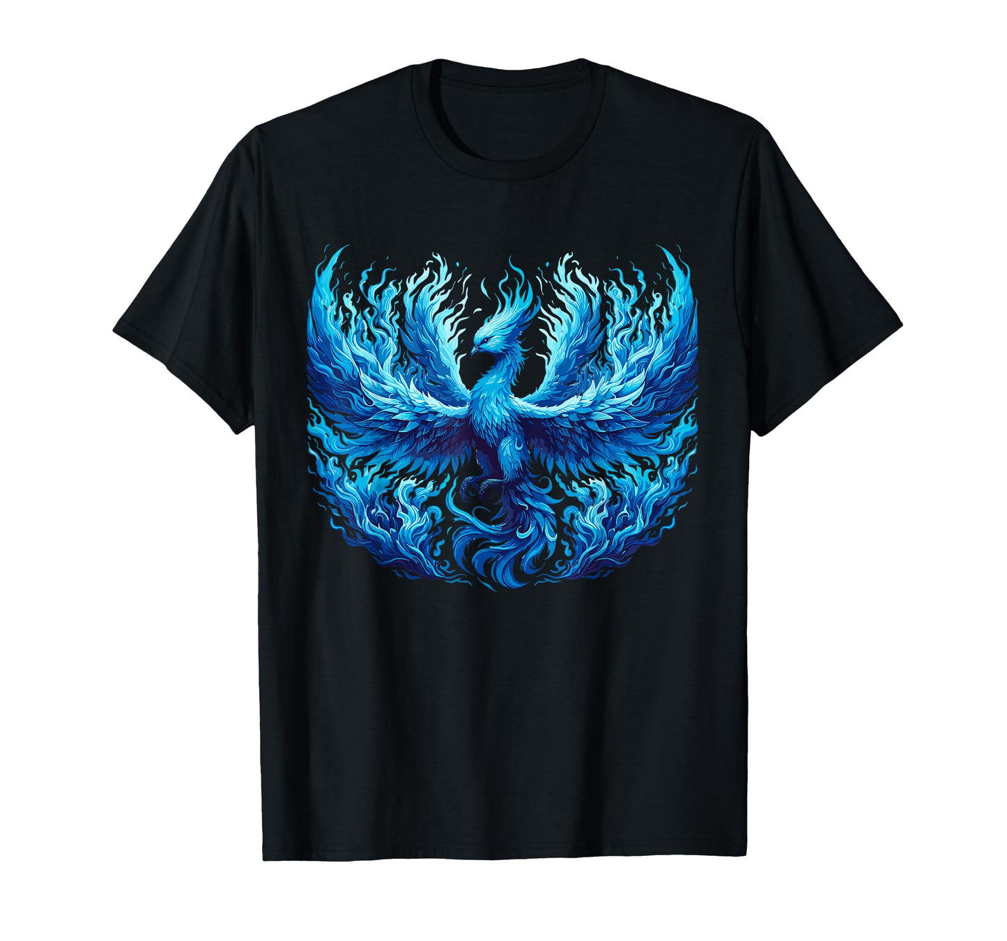 Phoenix Fire Bird Blue Fenix T-Shirt