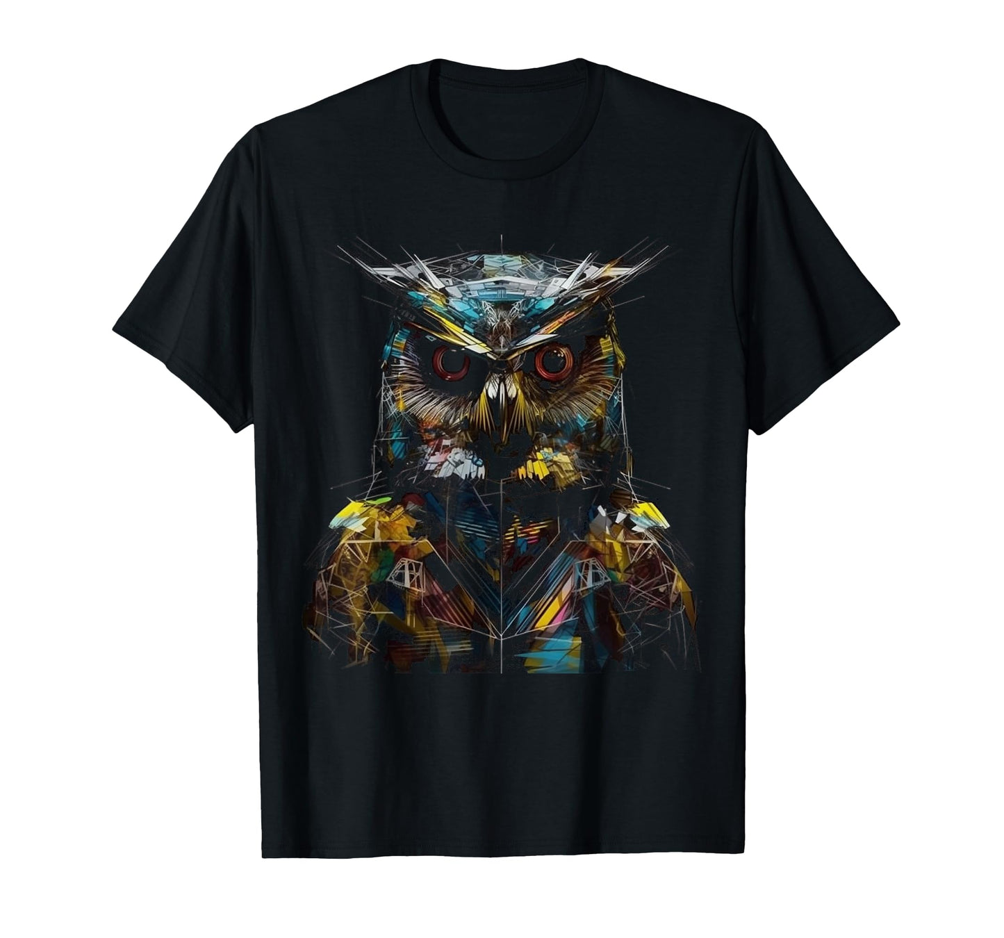 Owl artwork - bird art animal owl T-Shirt