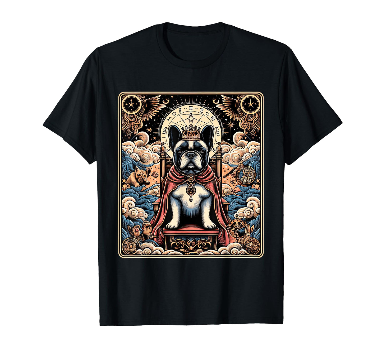 French Bulldog tarot card T-Shirt for Men Women