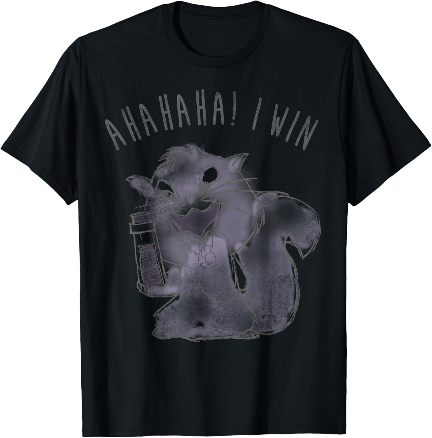 Disney Emperor's New Groove Yzma Cat Ahaha I Win T-Shirt T-Shirt