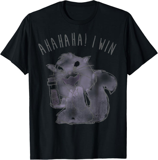 Disney Emperor's New Groove Yzma Cat Ahaha I Win T-Shirt T-Shirt