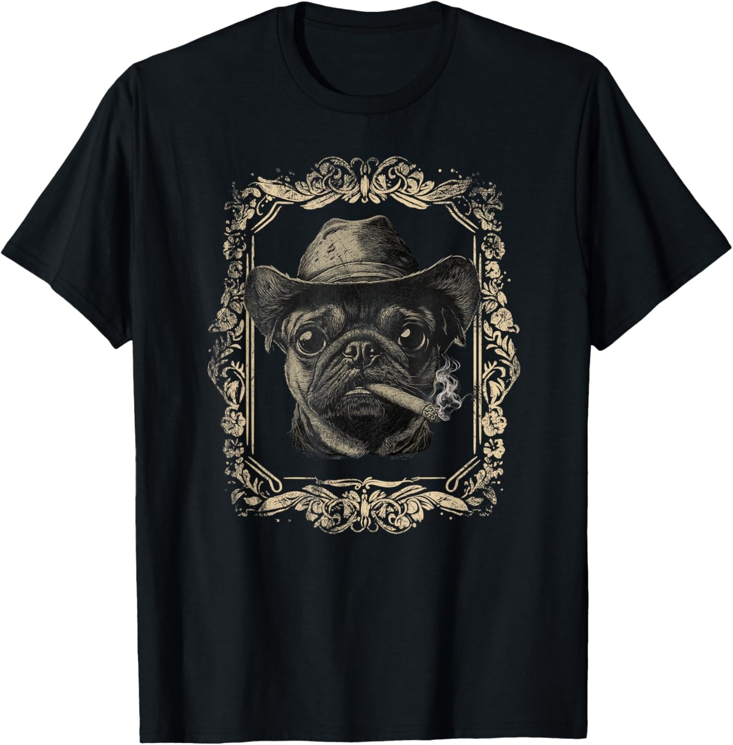 Pug Dad Father Day for Lovers Funny Men T-Shirt