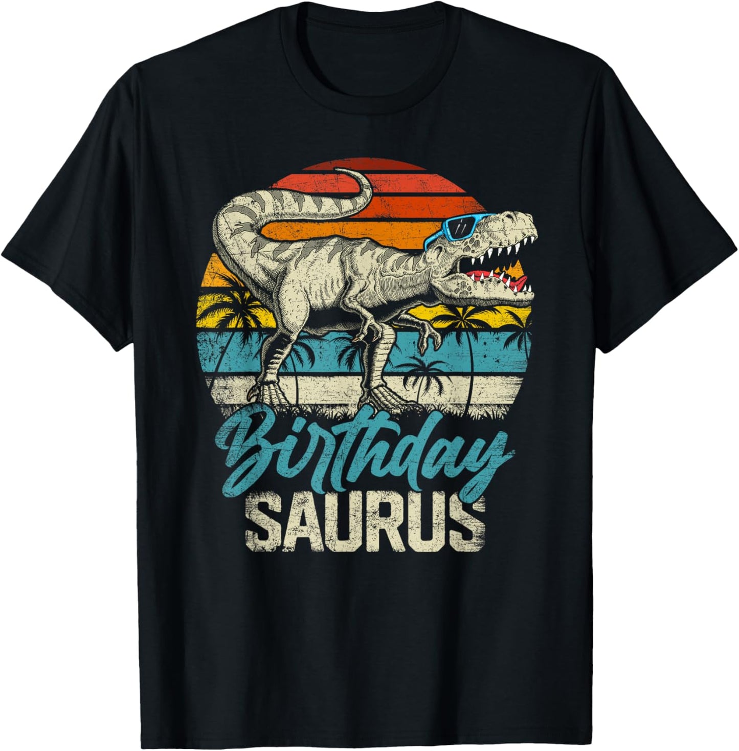 Birthday Saurus Rex Dino Birthdaysaurus Matching Family Bday T-Shirt
