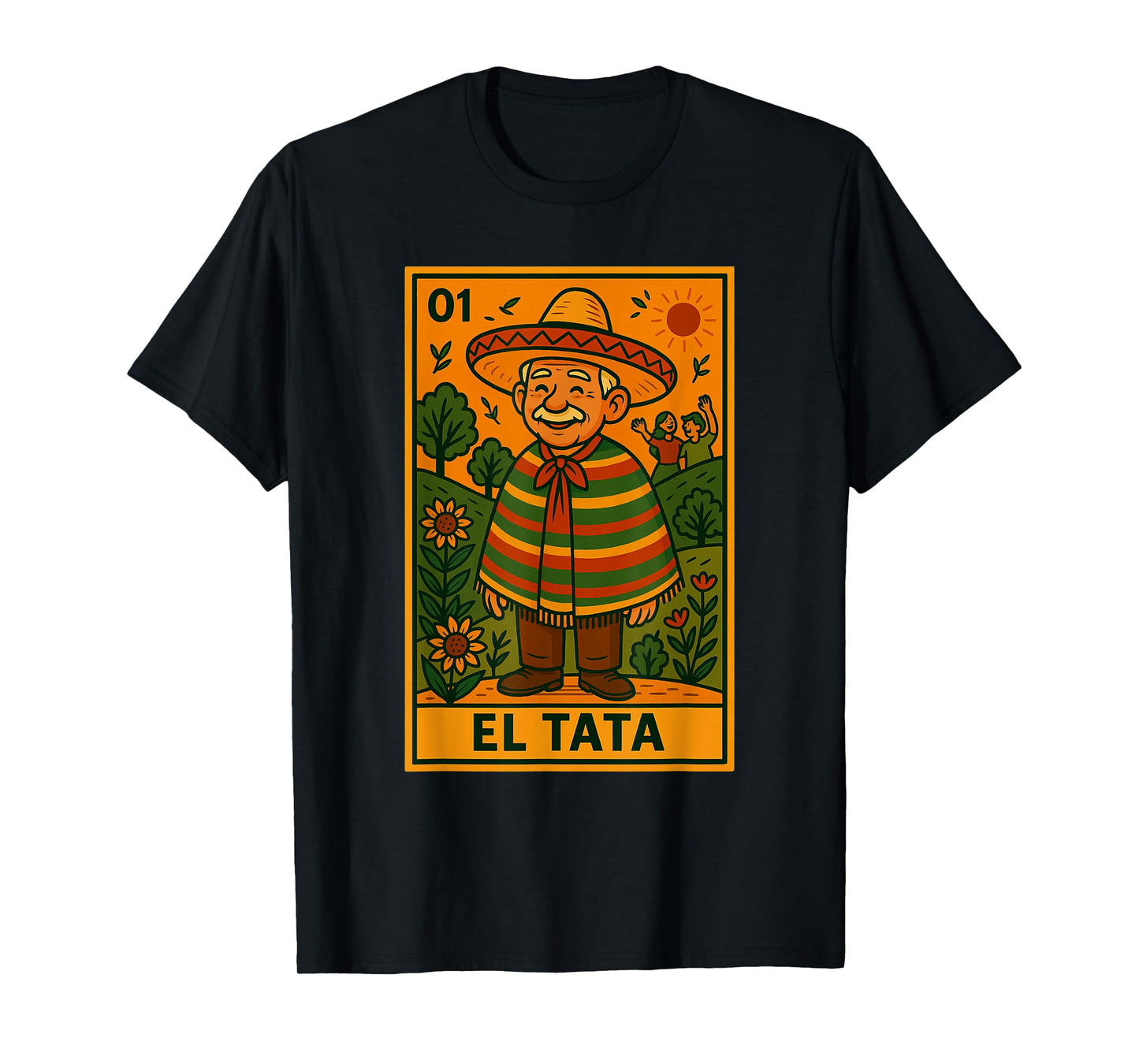 El Abuelo Spanish-Mexican Bingo Funny Gifts - El Tata T-Shirt
